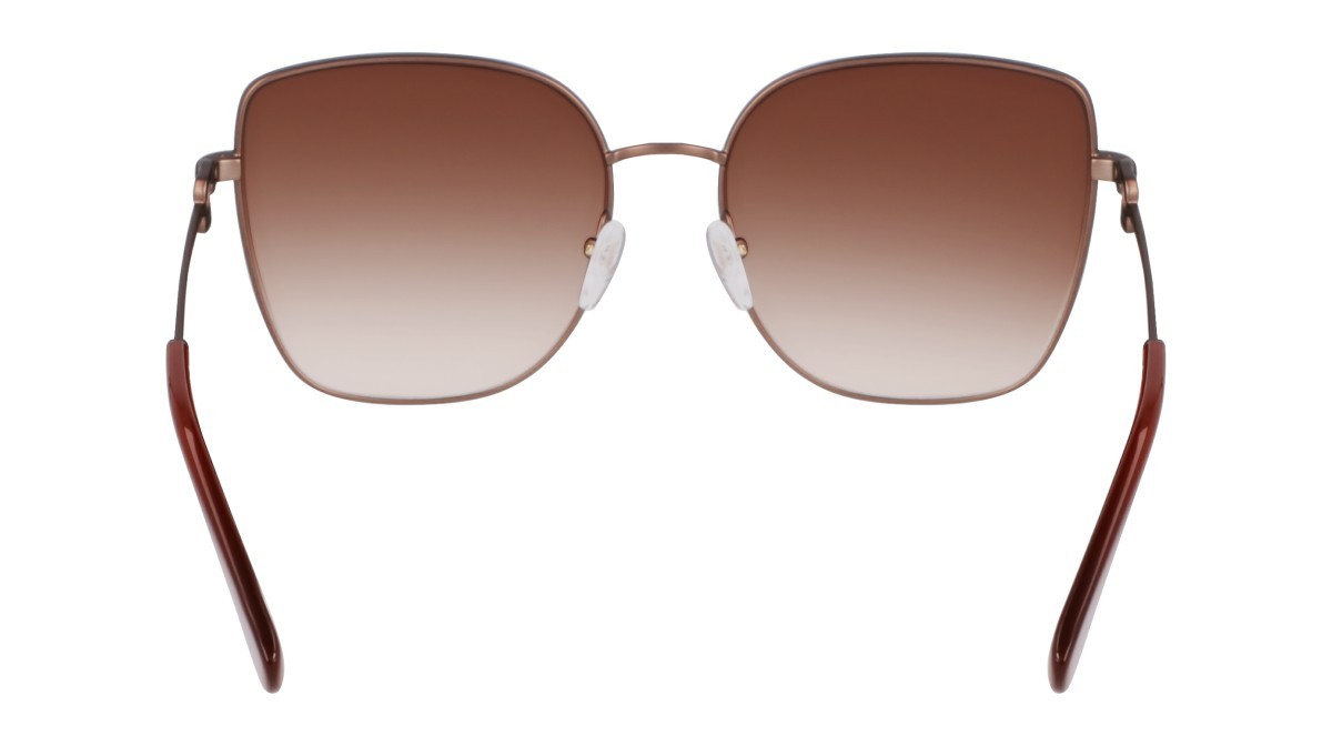 Occhiali da sole Longchamp LO177S N (206) colore brown/gradient brown forma farfalla 