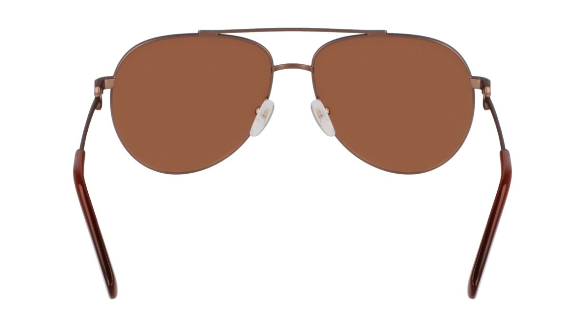 Occhiali da sole Longchamp LO178S (200) colore brown forma aviator lenti solid brown