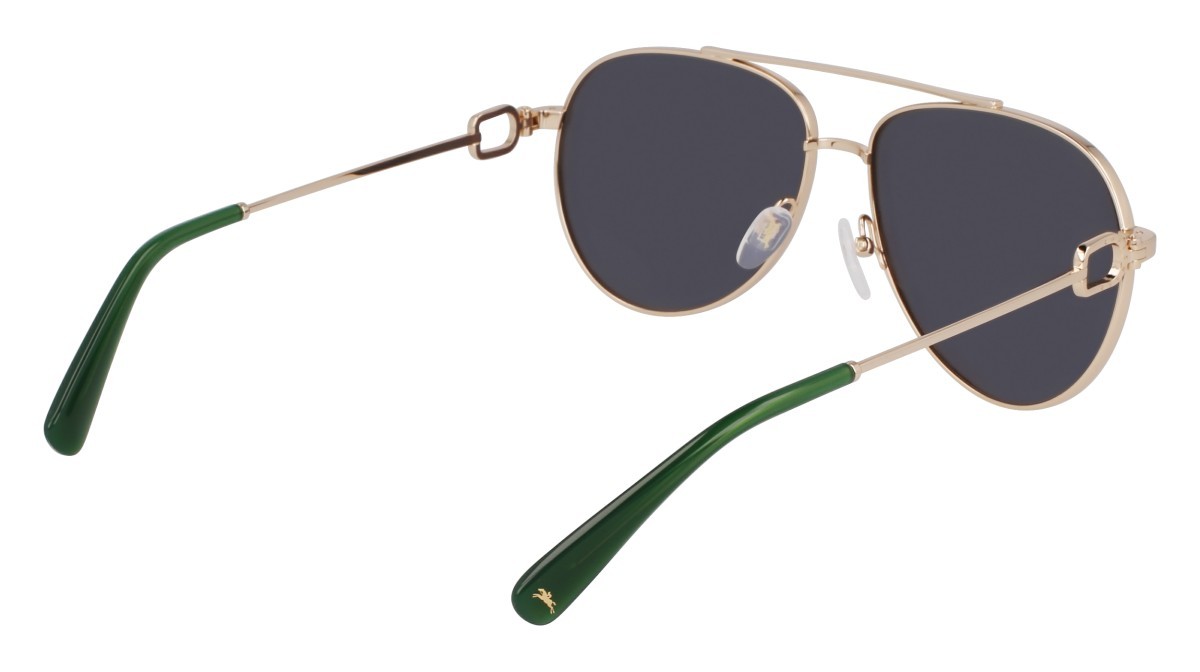 Sonnenbrillen Longchamp LO178S N (713) farbe gold/green form aviator 
