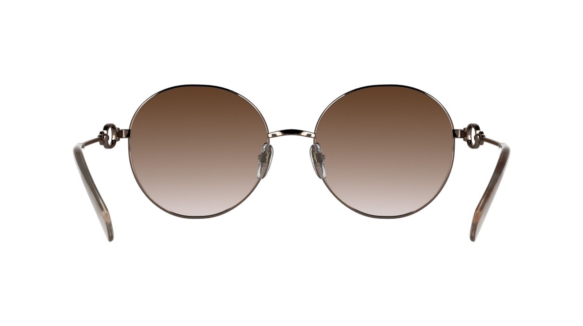 Sunglasses Longchamp LO188S (773) color antique rose/gradient brick shape round lenses gradient brick