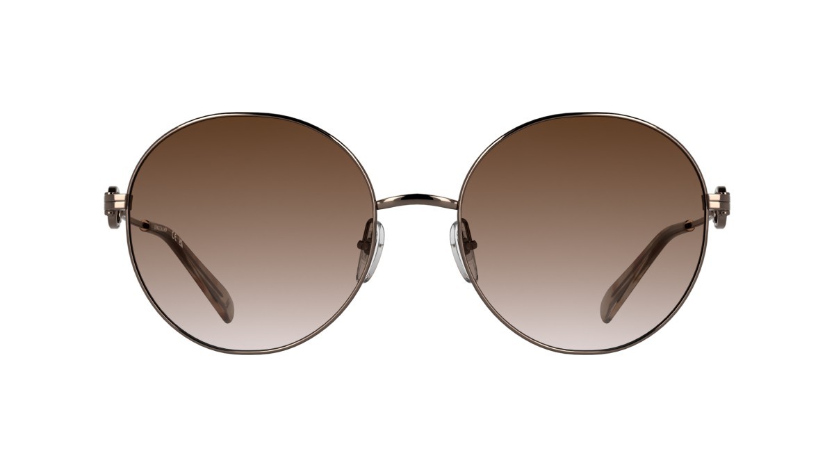 Sunglasses Longchamp LO188S (773) color antique rose/gradient brick shape round lenses gradient brick