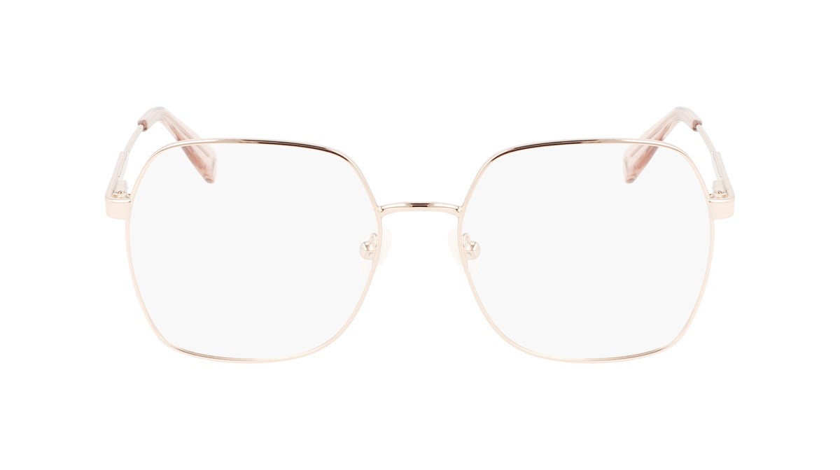 Occhiali da vista Longchamp LO2148 (770) colore rose gold forma quadrato 
