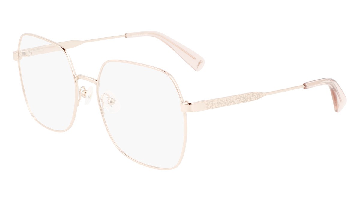 Occhiali da vista Longchamp LO2148 (770) colore rose gold forma quadrato 