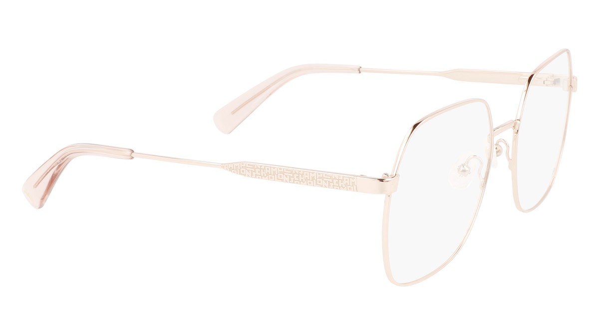 Occhiali da vista Longchamp LO2148 (770) colore rose gold forma quadrato 