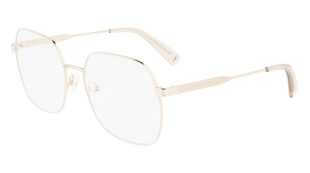 Brillen Longchamp LO2148 (771) farbe gold/ivory form quadratisch 