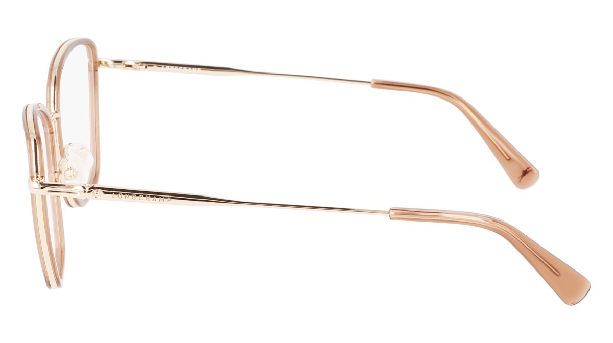 Eyeglasses Longchamp LO2150 N (201) color brown shape butterfly 
