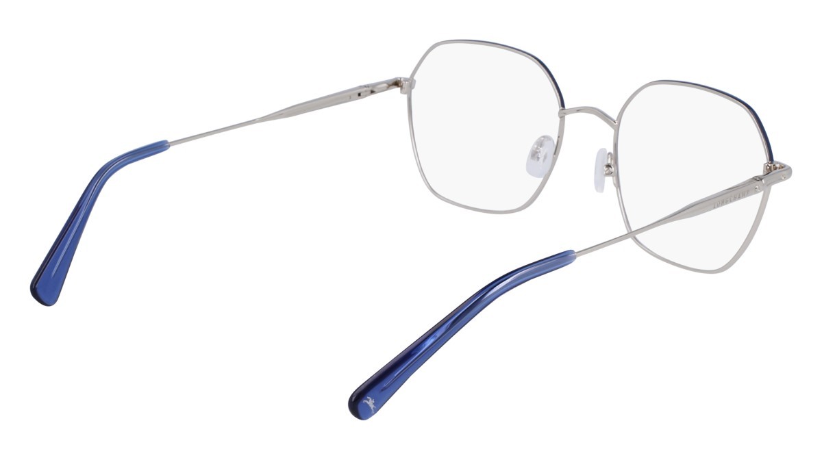 Occhiali da vista Longchamp LO2152 (042) colore silver/blue forma rettangolare 