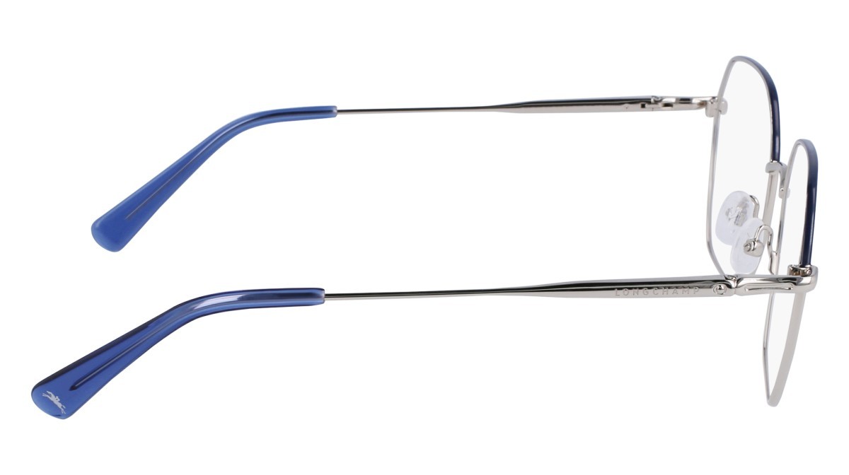 Occhiali da vista Longchamp LO2152 (042) colore silver/blue forma rettangolare 