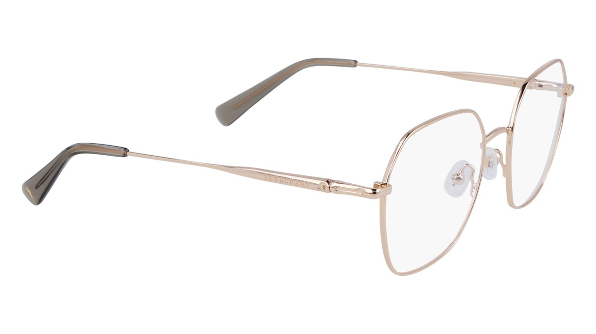 Eyeglasses Longchamp LO2152 (714) color gold shape rectangle 