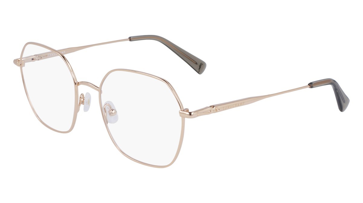Eyeglasses Longchamp LO2152 (714) color gold shape rectangle 