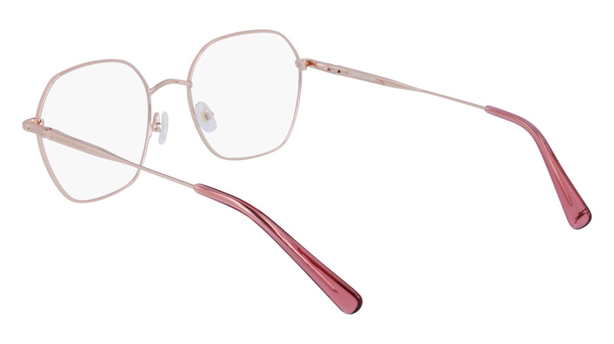 Occhiali da vista Longchamp LO2152 (770) colore rose gold forma rettangolare 