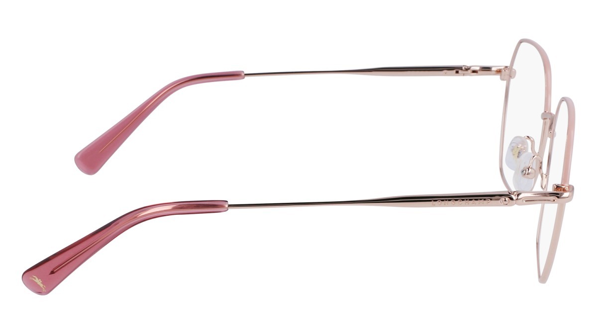 Occhiali da vista Longchamp LO2152 (770) colore rose gold forma rettangolare 