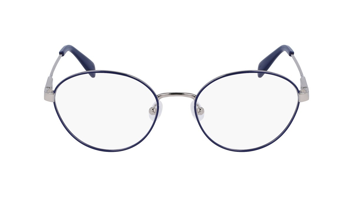 Brillen Longchamp LO2154 (042) farbe silver/blue form oval 