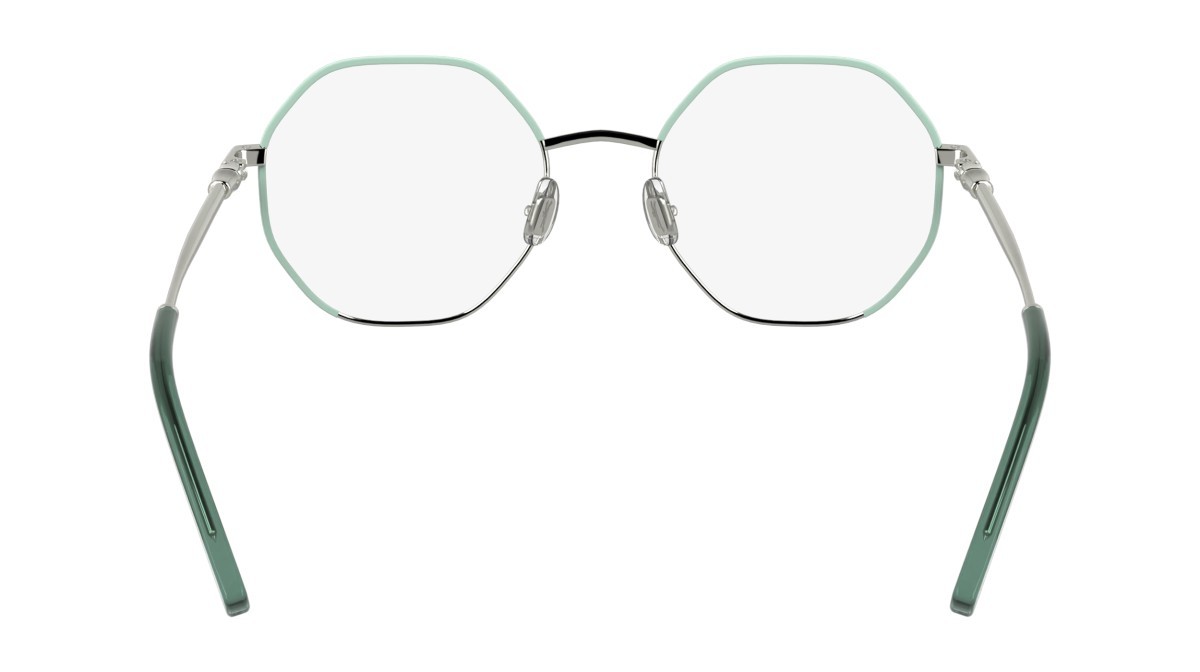 Occhiali da vista Longchamp LO2166 (045) colore silver/green forma rettangolare lenti color 2