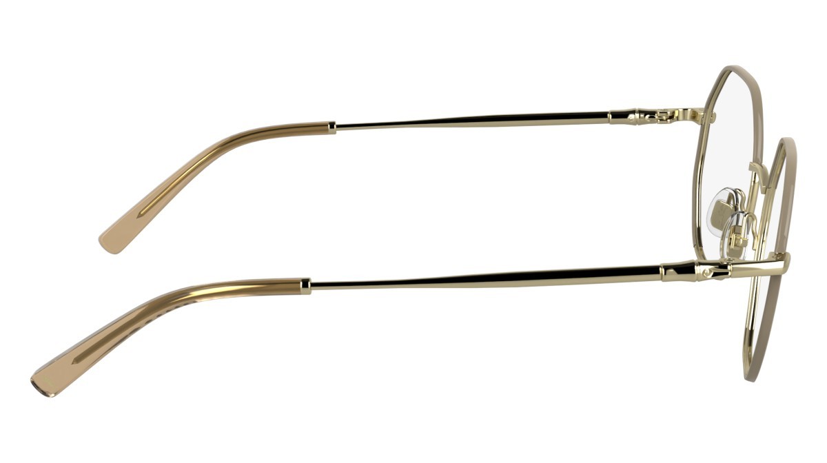 Occhiali da vista Longchamp LO2166 (727) colore gold/brown forma rettangolare lenti color 1