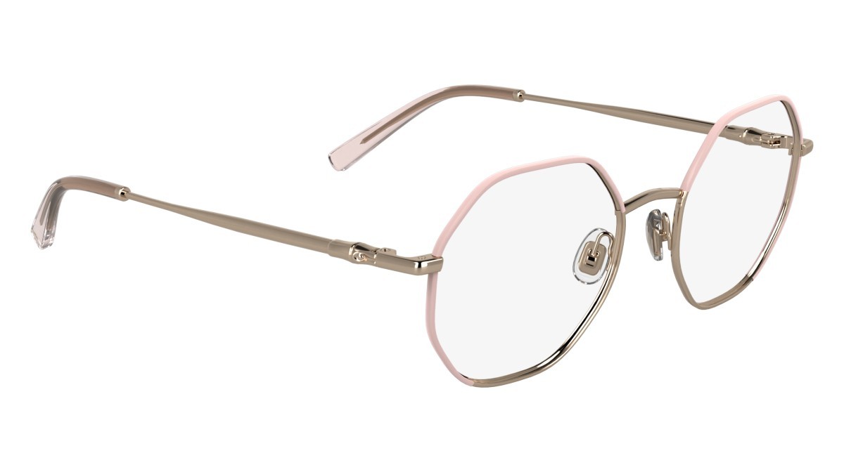 Eyeglasses Longchamp LO2166 (774) color rose gold/rose shape rectangle lenses color 3