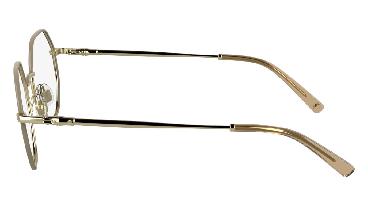 Occhiali da vista Longchamp LO2166 N (727) colore gold/brown forma rettangolare 