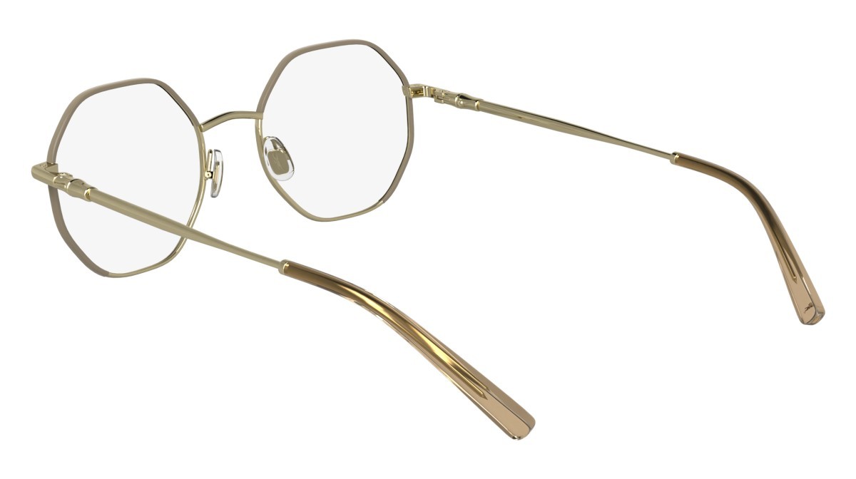Occhiali da vista Longchamp LO2166 N (727) colore gold/brown forma rettangolare 