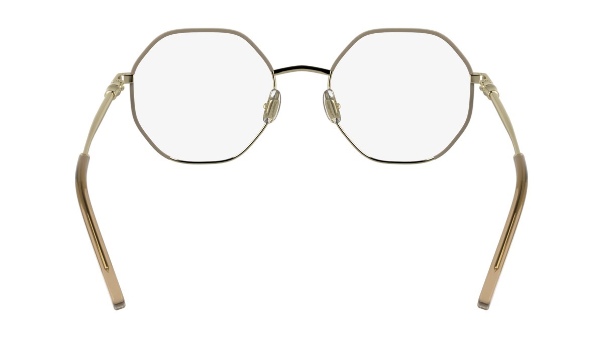 Occhiali da vista Longchamp LO2166 N (727) colore gold/brown forma rettangolare 