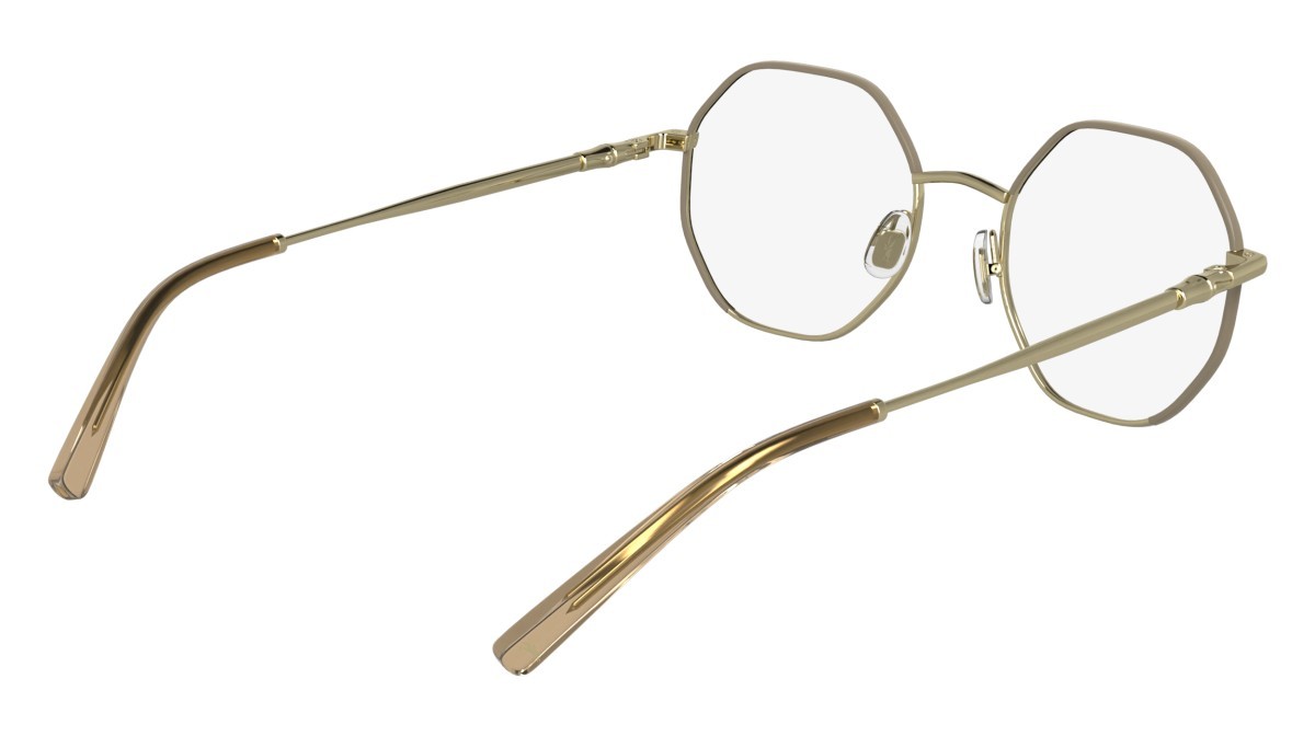 Occhiali da vista Longchamp LO2166 N (727) colore gold/brown forma rettangolare 