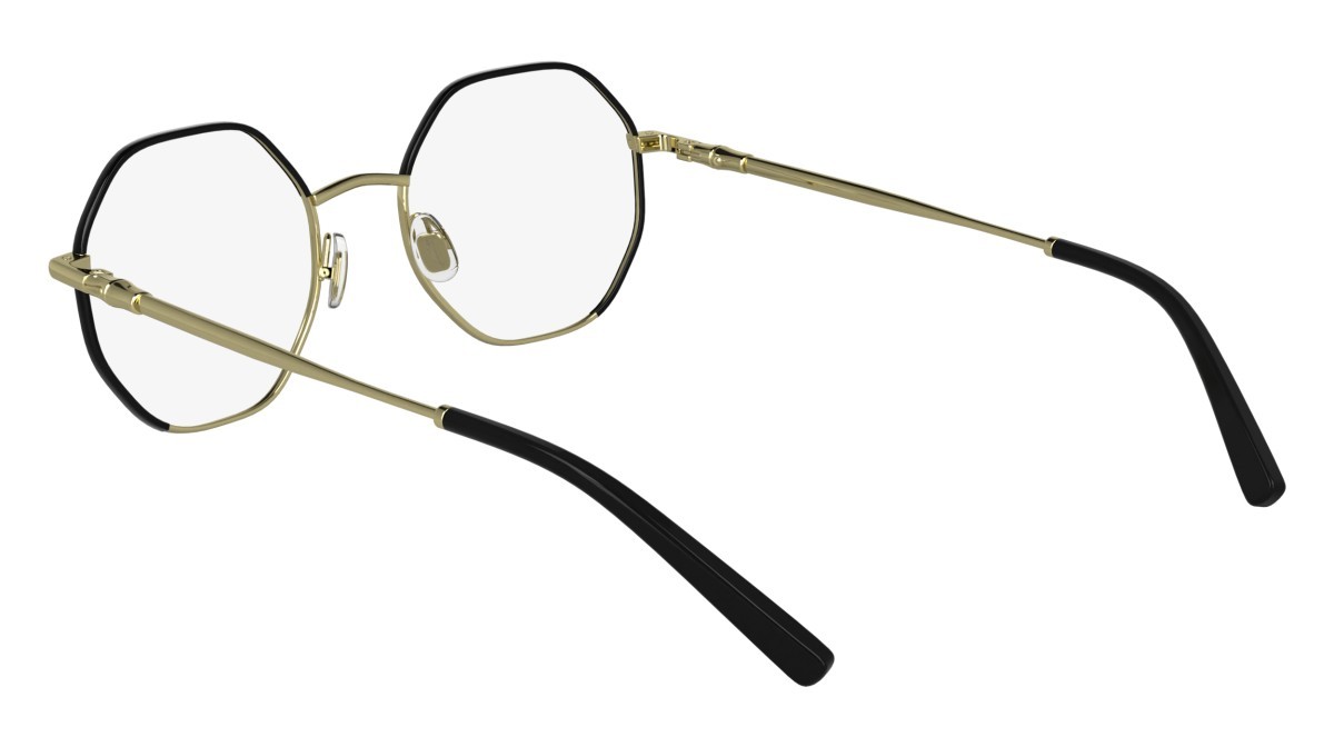 Occhiali da vista Longchamp LO2166 N (728) colore gold/black forma rettangolare 