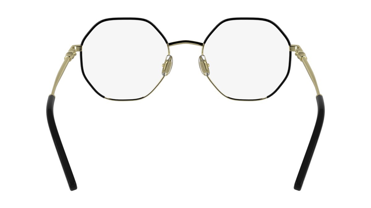 Occhiali da vista Longchamp LO2166 N (728) colore gold/black forma rettangolare 