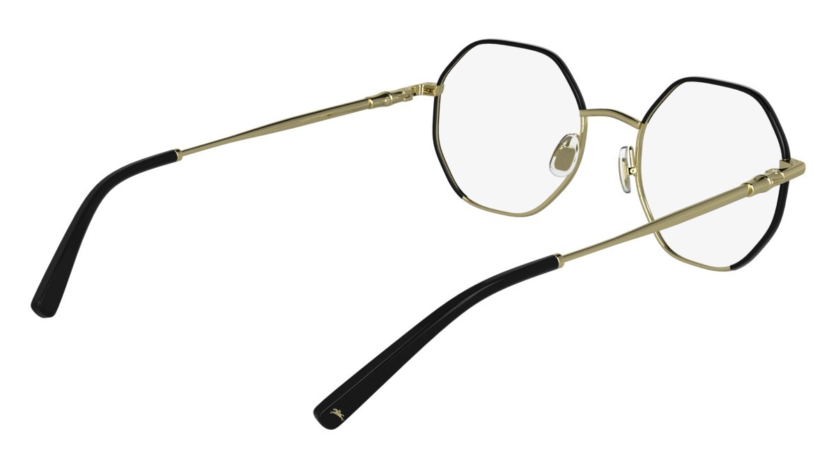 Occhiali da vista Longchamp LO2166 N (728) colore gold/black forma rettangolare 