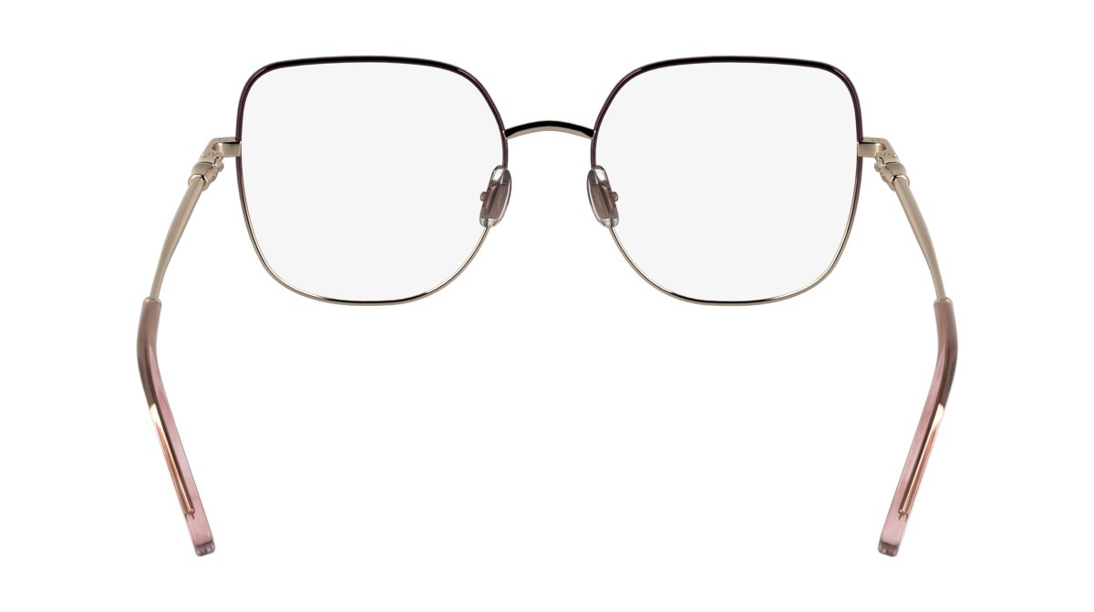 Occhiali da vista Longchamp LO2167 (772) colore rose gold/burgundy forma farfalla lenti color 2