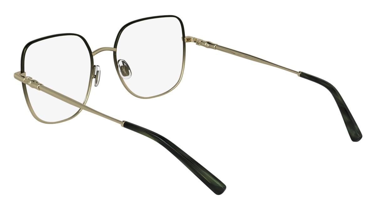 Occhiali da vista Longchamp LO2167 N (713) colore gold/green forma farfalla 