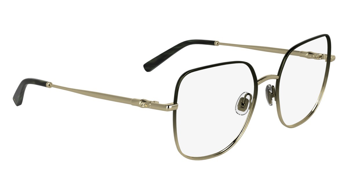 Occhiali da vista Longchamp LO2167 N (713) colore gold/green forma farfalla 