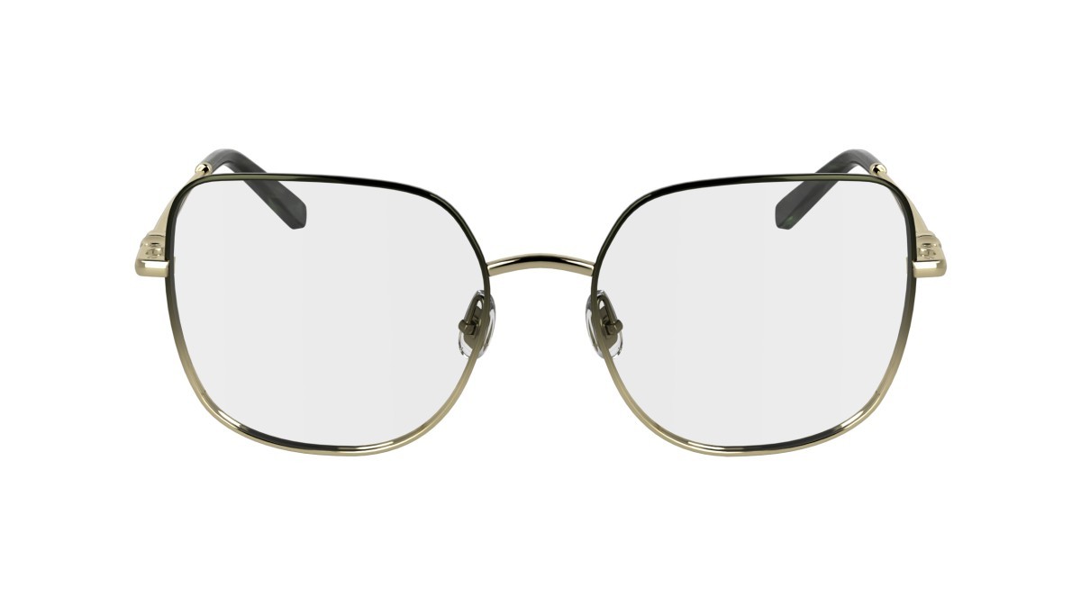 Occhiali da vista Longchamp LO2167 N (713) colore gold/green forma farfalla 