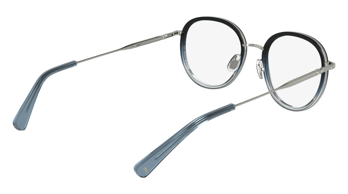 Occhiali da vista Longchamp LO2168 (042) colore silver/gradient blue forma rotondo lenti color 4