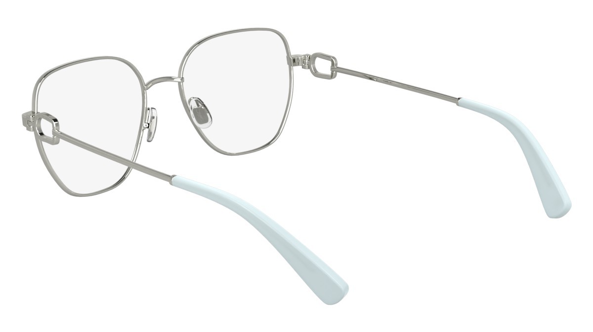 Occhiali da vista Longchamp LO2169 (040) colore silver forma rettangolare lenti color 1