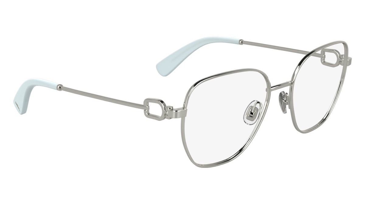 Occhiali da vista Longchamp LO2169 (040) colore silver forma rettangolare lenti color 1
