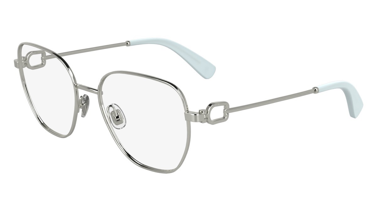 Occhiali da vista Longchamp LO2169 (040) colore silver forma rettangolare lenti color 1