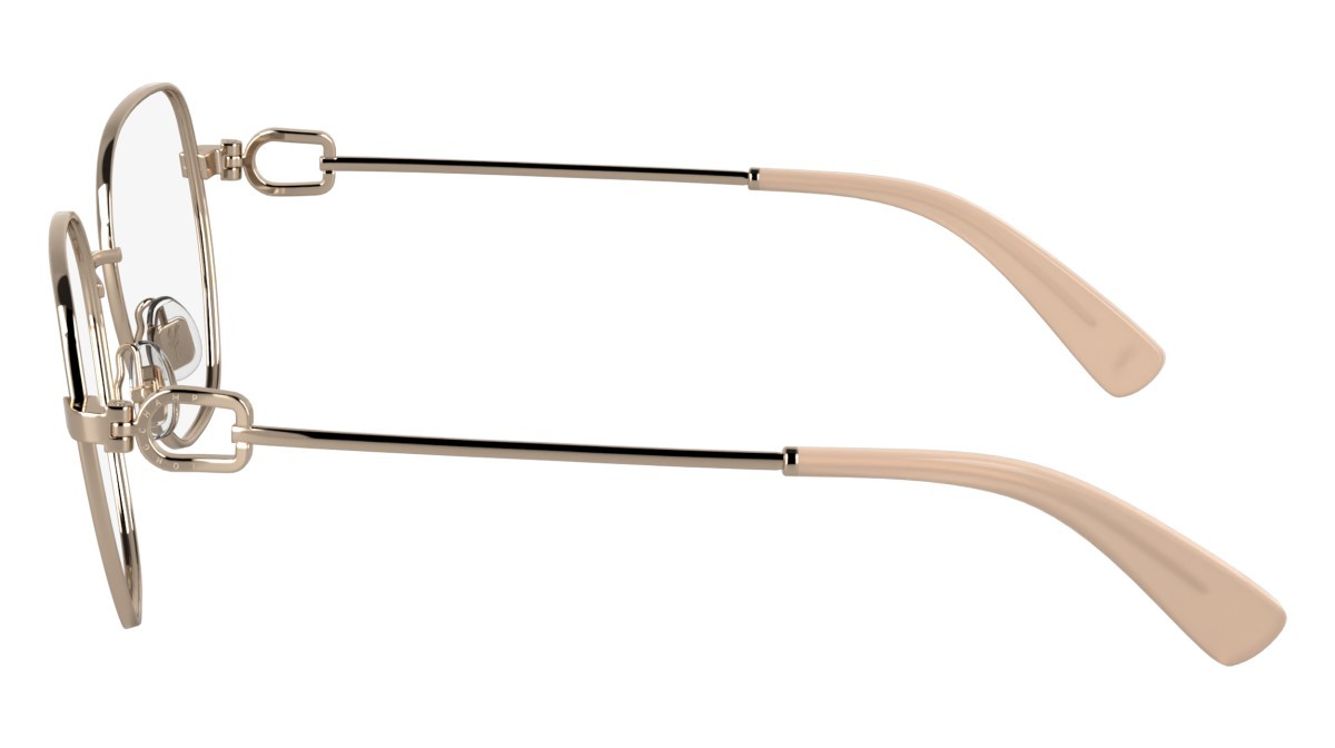Eyeglasses Longchamp LO2169 (770) color rose gold shape rectangle lenses color 4