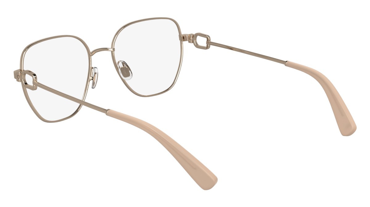 Eyeglasses Longchamp LO2169 (770) color rose gold shape rectangle lenses color 4
