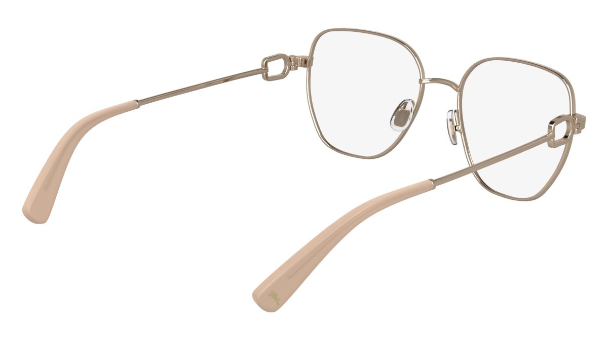 Eyeglasses Longchamp LO2169 (770) color rose gold shape rectangle lenses color 4