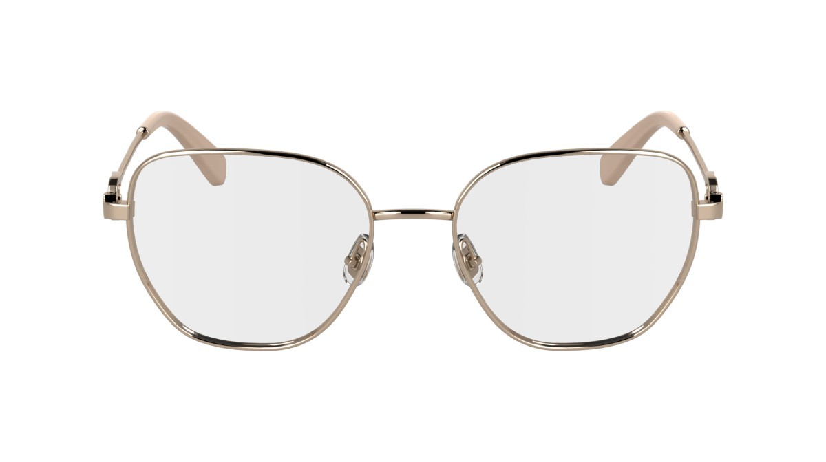 Eyeglasses Longchamp LO2169 (770) color rose gold shape rectangle lenses color 4