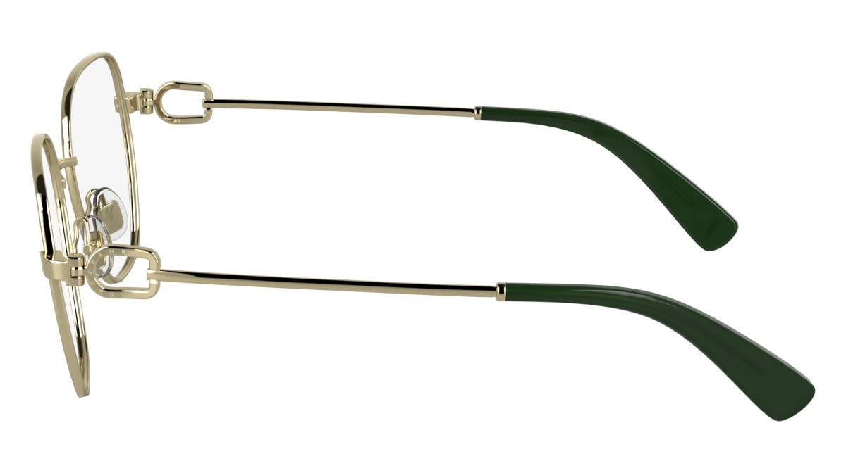 Eyeglasses Longchamp LO2169 N (714) color gold shape rectangle 