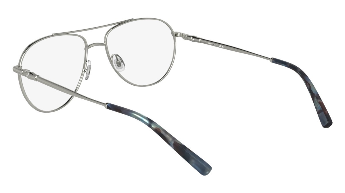 Occhiali da vista Longchamp LO2171 (040) colore silver forma aviator lenti colore - 2