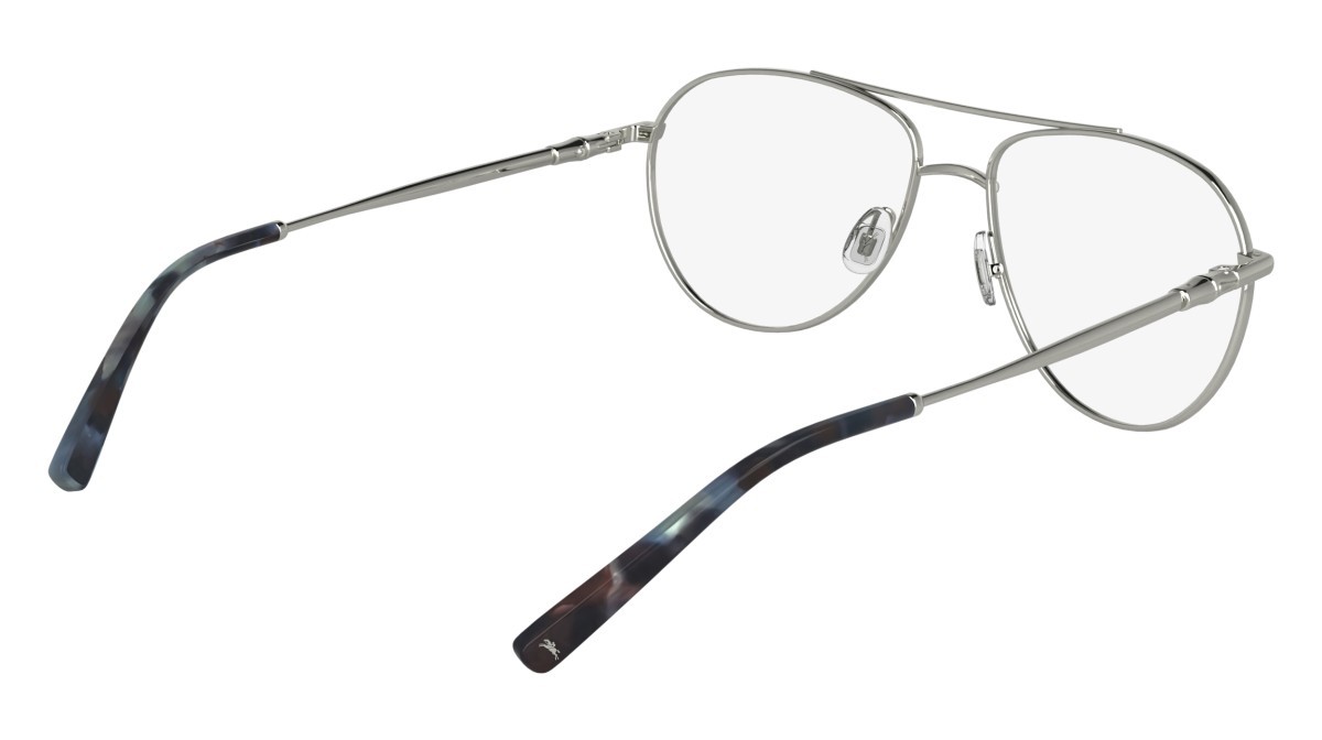 Occhiali da vista Longchamp LO2171 (040) colore silver forma aviator lenti colore - 2