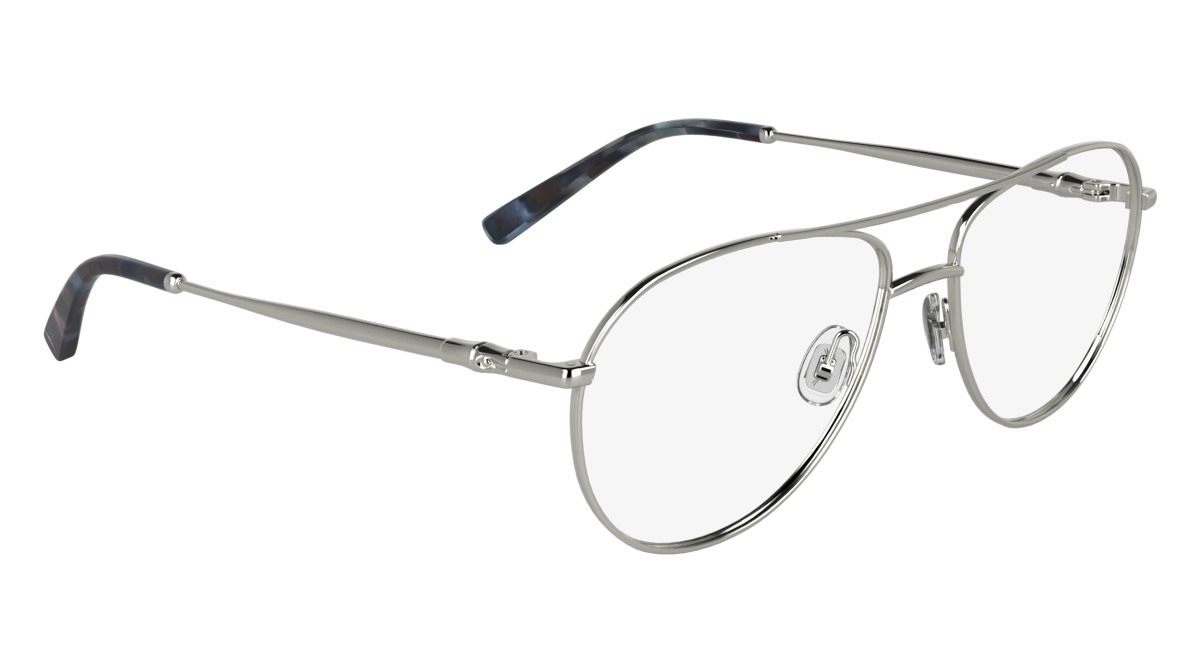 Occhiali da vista Longchamp LO2171 (040) colore silver forma aviator lenti colore - 2