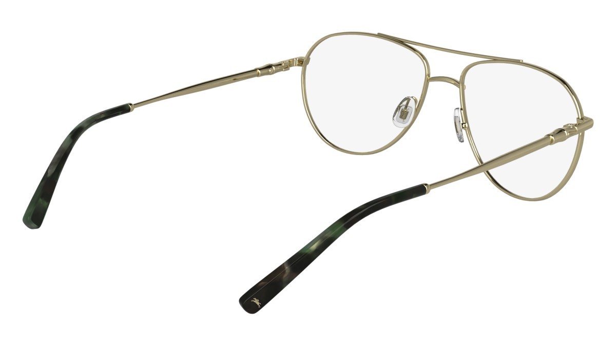 Occhiali da vista Longchamp LO2171 (714) colore gold forma aviator lenti colore - 3
