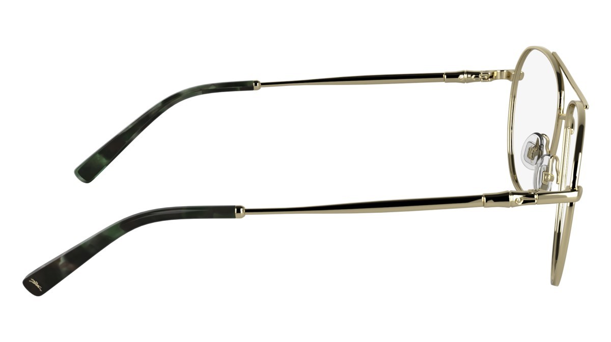 Occhiali da vista Longchamp LO2171 (714) colore gold forma aviator lenti colore - 3