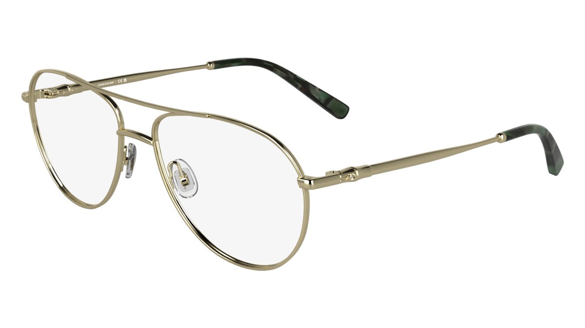 Occhiali da vista Longchamp LO2171 (714) colore gold forma aviator lenti colore - 3