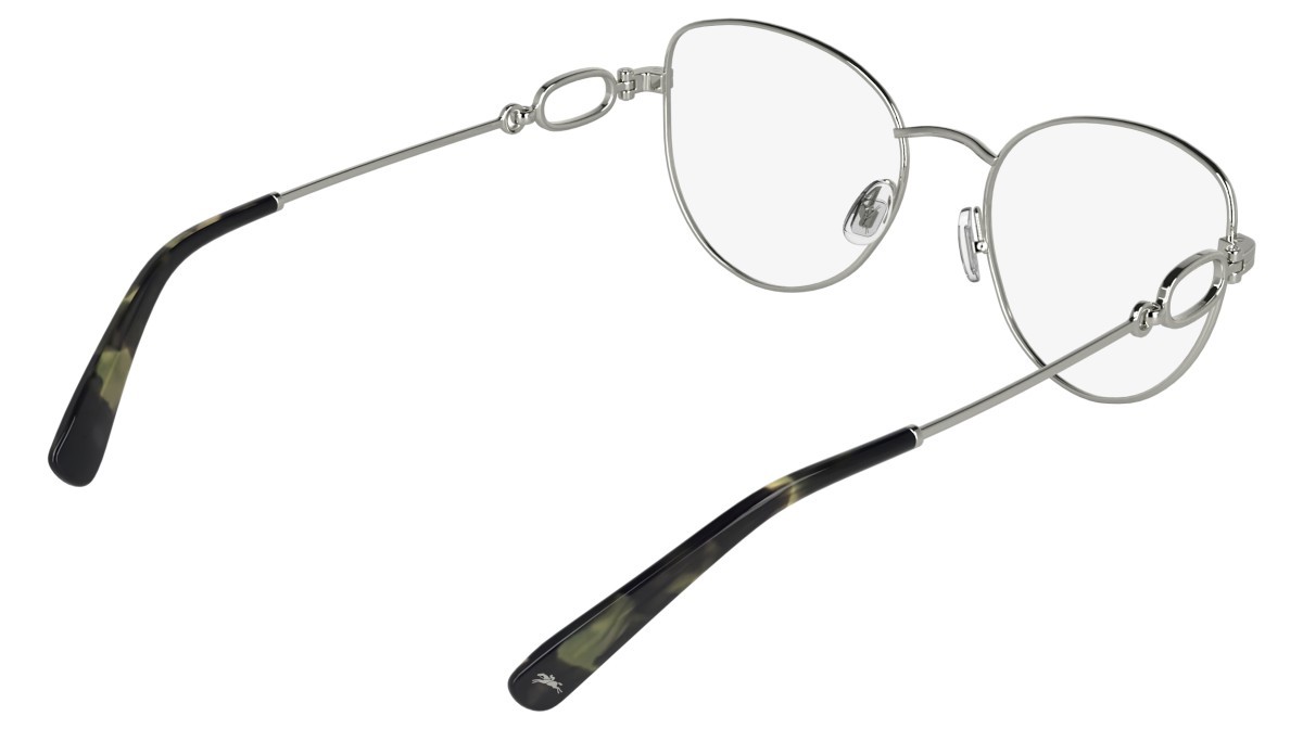 Occhiali da vista Longchamp LO2180 (040) colore silver forma farfalla 