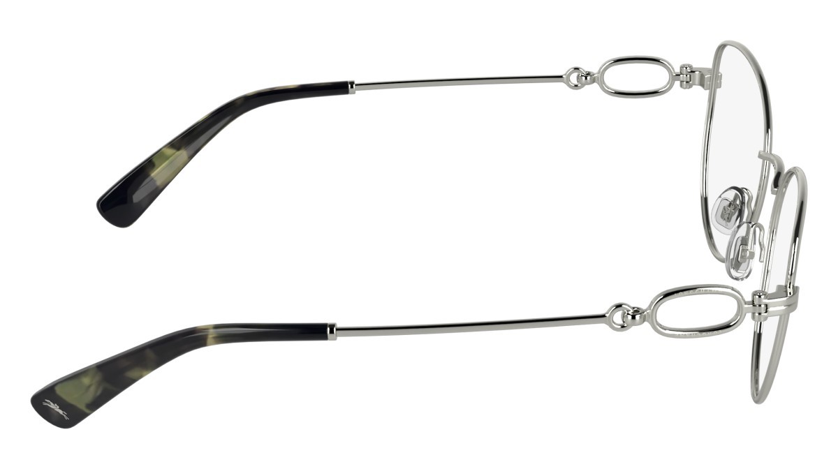 Occhiali da vista Longchamp LO2180 (040) colore silver forma farfalla 