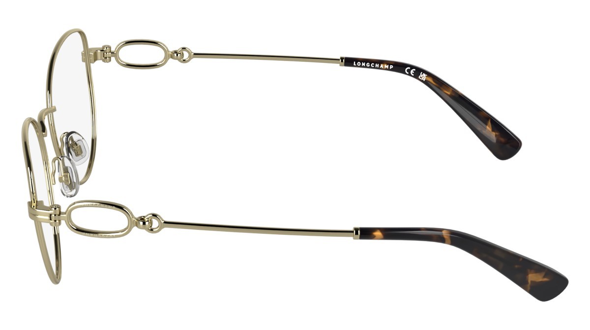 Occhiali da vista Longchamp LO2180 (714) colore gold forma farfalla 