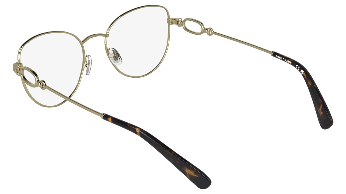 Occhiali da vista Longchamp LO2180 (714) colore gold forma farfalla 